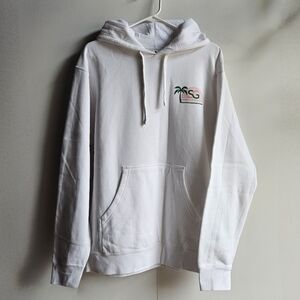 NWOT "Seaside Groovin' Beach Club" Hooded Sweatshirt in Men's M